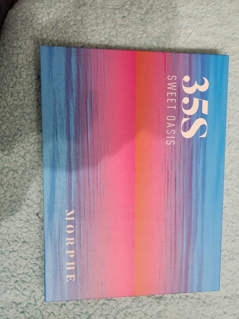Morphe Sweet Oasis 35S Palette — Pink, Blue & Orange Gradient
